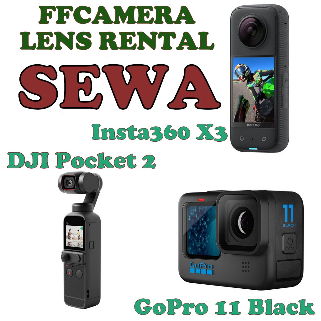LATEST Stabilized Action Camera. Small but powerful. Now available for rental